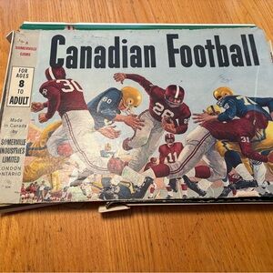 Rare 1964 Canadian Football Game by Somerville